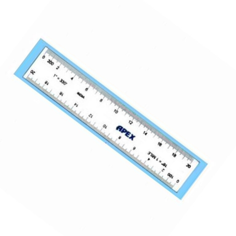 Apex 6-inch( original Apex/double part) Divided Scale